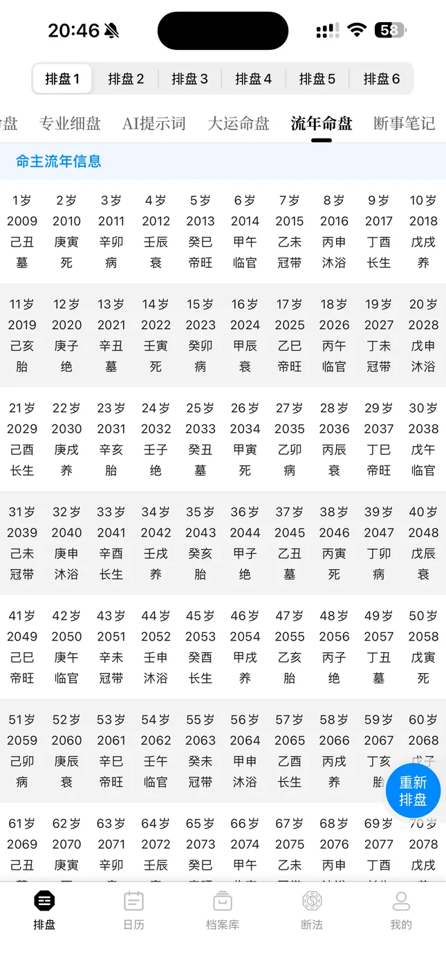 专业细盘相关界面截图 4